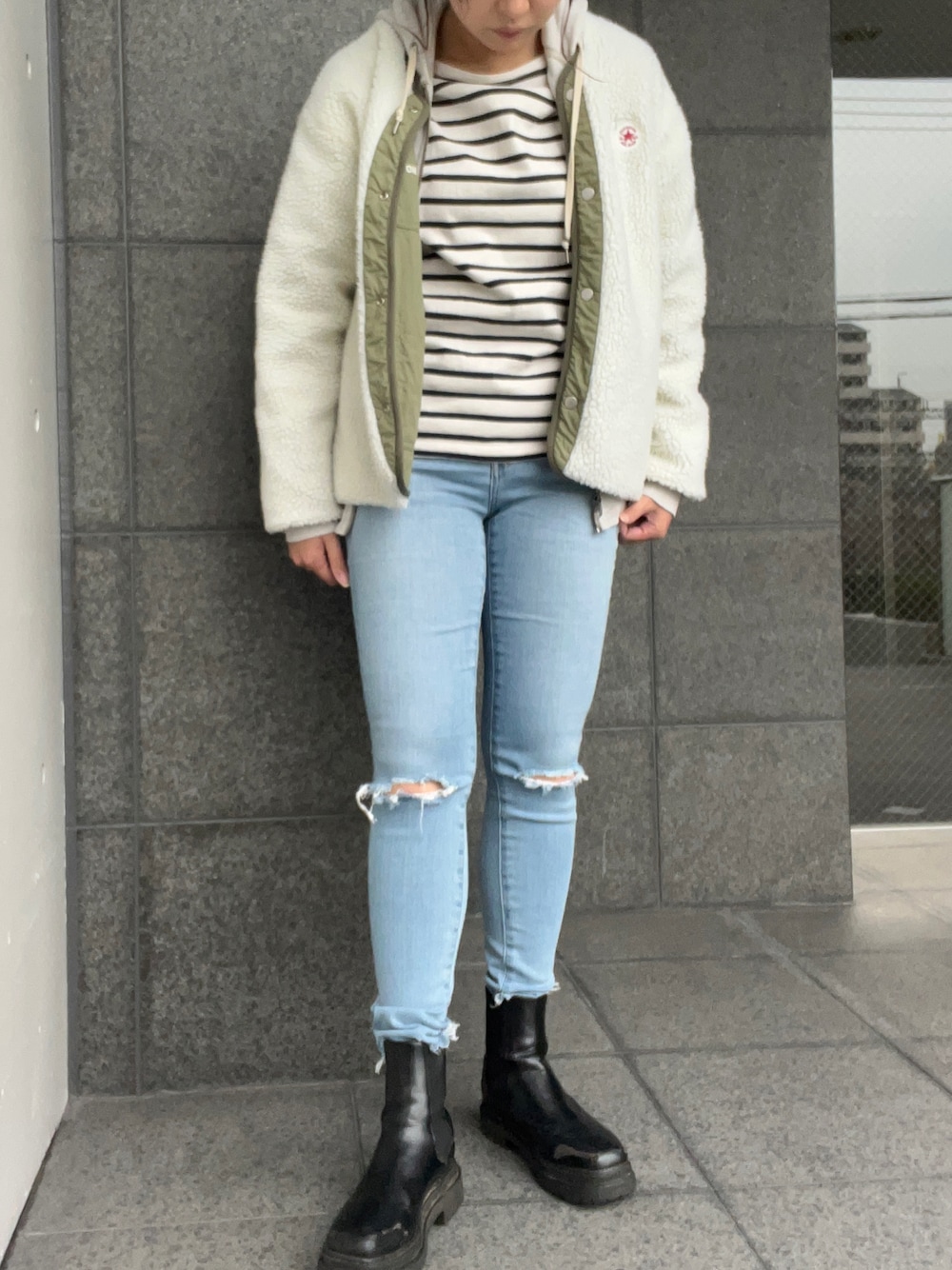 eaphi ECOFUR SHORT JACKET