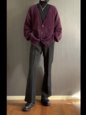 「Espina（エスピナ）のアイテム」を使った、Yutoさん（メンズ・180cm）の冬コーディネート