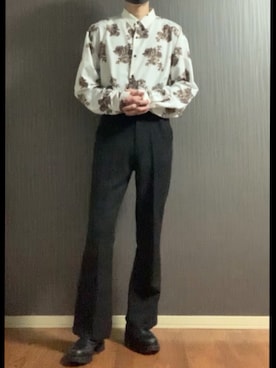 「Espina（エスピナ）のアイテム」を使った、Yutoさん（メンズ・180cm）の冬コーディネート