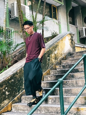 「Macau」｜fio____ さん（メンズ・180cm）の冬コーディネート