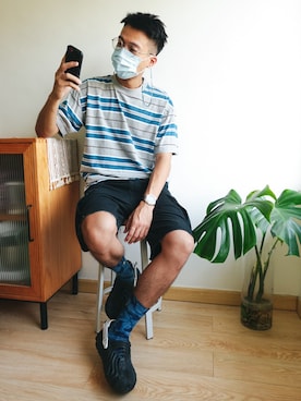 fio____ さん（メンズ・180cm）の秋コーディネート