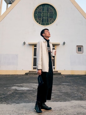 「Macau」｜fio____ さん（メンズ・180cm）の冬コーディネート