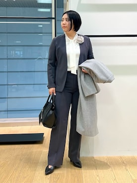 shimaさん(レディース・156cm)の冬コーディネート