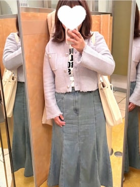 「A part by（アパートバイ）のアイテム」を使った、よしえさん（レディース・162cm）の春コーディネート