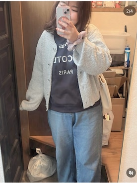 「アイテム（トートバッグ）」を使った、よしえさん（レディース・162cm・30代）の春コーディネート