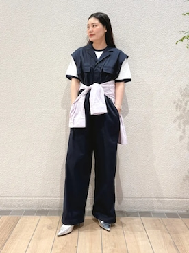 松尾さん(レディース・154cm)の春コーディネート