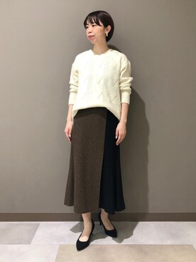 「160cm」｜「アイテム（その他）」を使った、CHIAさん（レディース・160cm）の冬コーディネート
