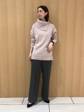 「160cm」｜「アイテム（その他）」を使った、CHIAさん（レディース・160cm）の秋コーディネート