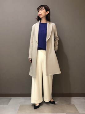 「160cm」｜「アイテム（その他）」を使った、CHIAさん（レディース・160cm）の秋コーディネート