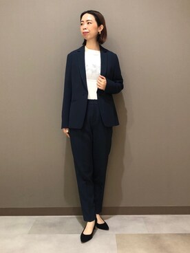 CHIAさん(レディース・160cm)の秋コーディネート