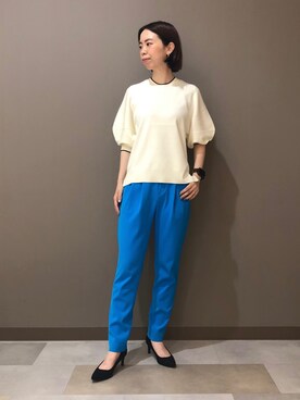「160cm」｜「アイテム（その他）」を使った、CHIAさん（レディース・160cm）の秋コーディネート