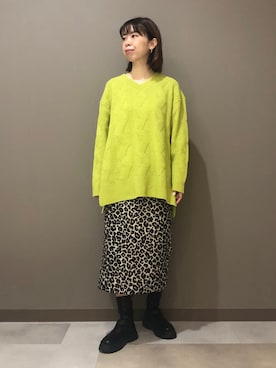 「160cm」｜「アイテム（その他）」を使った、CHIAさん（レディース・160cm）の冬コーディネート