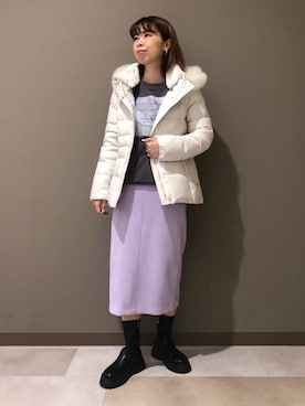 CHIAさん(レディース・160cm)の冬コーディネート