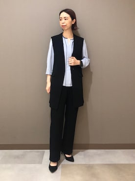 CHIAさん(レディース・160cm)の秋コーディネート