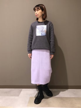 CHIAさん(レディース・160cm)の冬コーディネート
