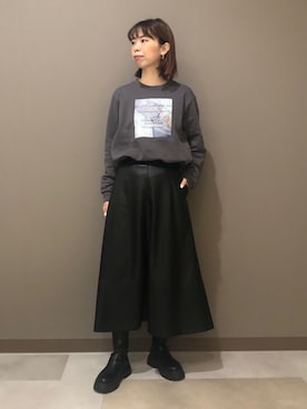 「160cm」｜「アイテム（その他）」を使った、CHIAさん（レディース・160cm）の冬コーディネート