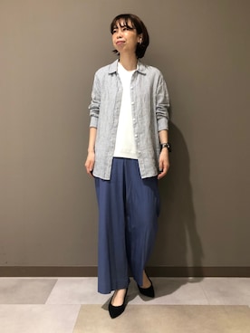 「160cm」｜「アイテム（その他）」を使った、CHIAさん（レディース・160cm）の春コーディネート