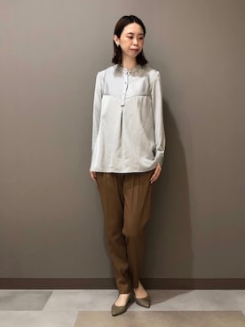 CHIAさん（レディース・160cm）の秋コーディネート