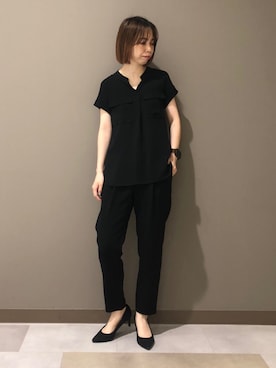「160cm」｜「アイテム（その他）」を使った、CHIAさん（レディース・160cm）の春コーディネート