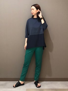 CHIAさん（レディース・160cm）の秋コーディネート