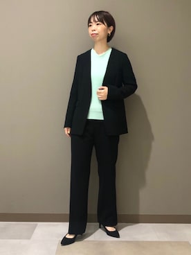 CHIAさん(レディース・160cm)の冬コーディネート