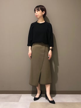 CHIAさん(レディース・160cm)の冬コーディネート