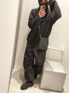 「アイテム（ショルダーバッグ）」を使った、おーくんさん（メンズ・183cm）の秋コーディネート