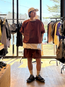 「EKAL（エカル）のアイテム」を使った、いづみさん（レディース・163cm）の春コーディネート