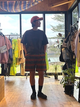 「EKAL（エカル）のアイテム（キャップ）」を使った、いづみさん（レディース・163cm）の春コーディネート