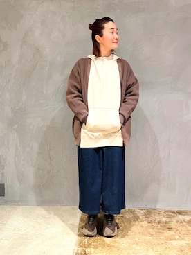 いづみさん（レディース・163cm）の冬コーディネート