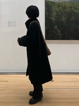 「ONE fifth（ワンフィフス）のアイテム」を使った、sawaさん（レディース・160cm）の冬コーディネート