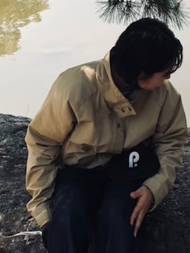 「Paterson（パターソン）のアイテム」を使った、sawaさん（レディース・160cm）の春コーディネート