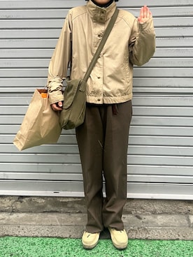 「VINTAGE（ヴィンテージ）のアイテム（その他）」を使った、sawaさん（レディース・160cm）の冬コーディネート