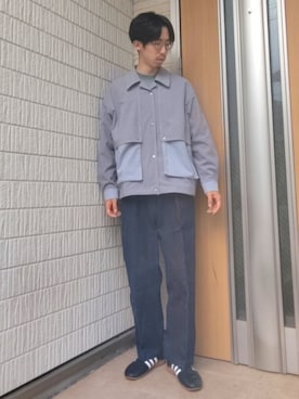 「アイテム（ブルゾン）」を使った、【相互】Sugawaraさん（メンズ・173cm）の夏コーディネート