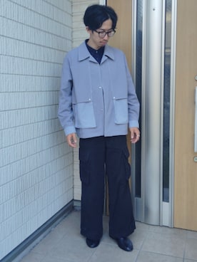 「アイテム（ブルゾン）」を使った、【相互】Sugawaraさん（メンズ・173cm）の夏コーディネート