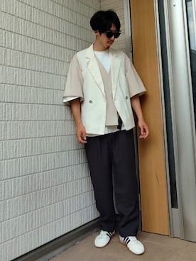 「アイテム（その他トップス）」を使った、【相互】Sugawaraさん（メンズ・173cm）の夏コーディネート