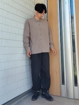 「アイテム（その他シューズ）」を使った、【相互】Sugawaraさん（メンズ・173cm）の夏コーディネート