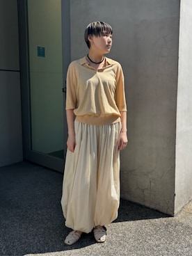 「GALERIE VIE（ギャルリー ヴィー）のアイテム」を使った、Sakai_TOMORROWLANDさん（レディース・161cm）の春コーディネート