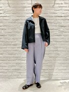 新品　ギャルリーヴィー バウンシーウェザー ショートブルゾン　ジャンバー GALERIE VIE（ギャルリー ヴィー）の「バウンシーウェザー ショート
