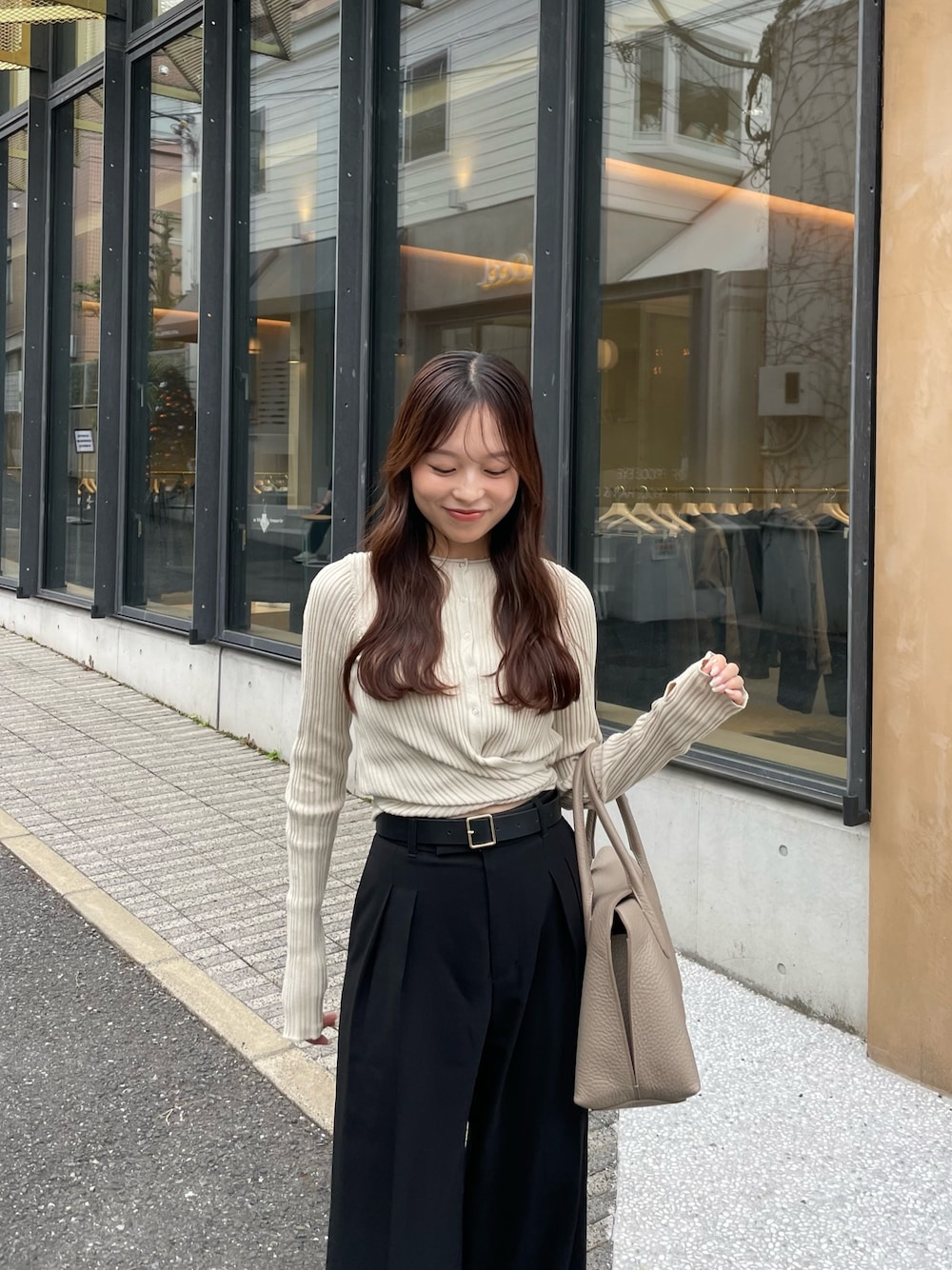 anuke カシュクールカーディガン anuke Cachecoeur Knit Cardigan カシュクールニット