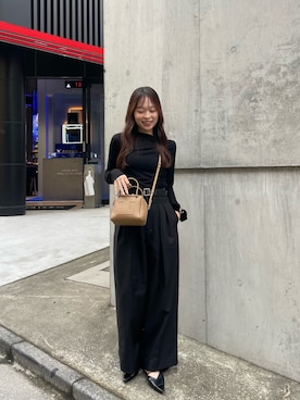 「キャメル」｜ryoさん（レディース・157cm）の秋コーディネート