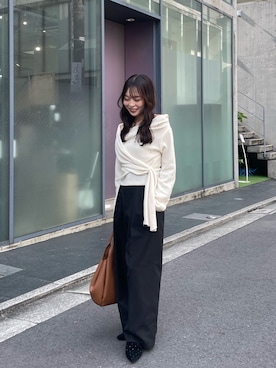 「キャメル」｜ryoさん（レディース・157cm）の秋コーディネート