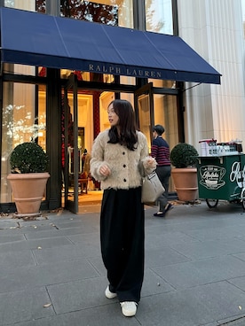「TODAYFUL（トゥデイフル）のアイテム」を使った、ryoさん（レディース・157cm）の冬コーディネート