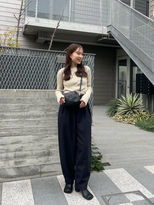anuke Cachecoeur Knit Cardigan カシュクールニット