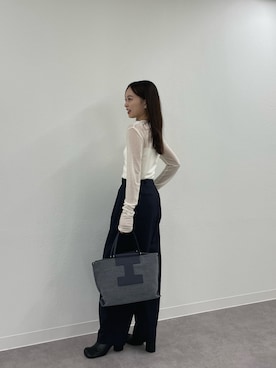 「IACUCCI（イアクッチ）のアイテム」を使った、ryoさん（骨格ナチュラル・レディース・157cm）の冬コーディネート
