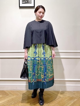 「ショルダーBAG」｜TOMさん（レディース・168cm）の夏コーディネート