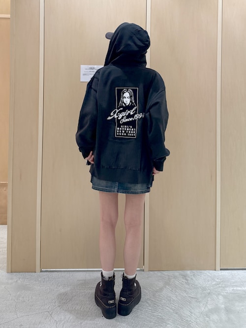 LOGO 2P MIDDLE SOCKS（ソックス/靴下）｜X-girl（エックス