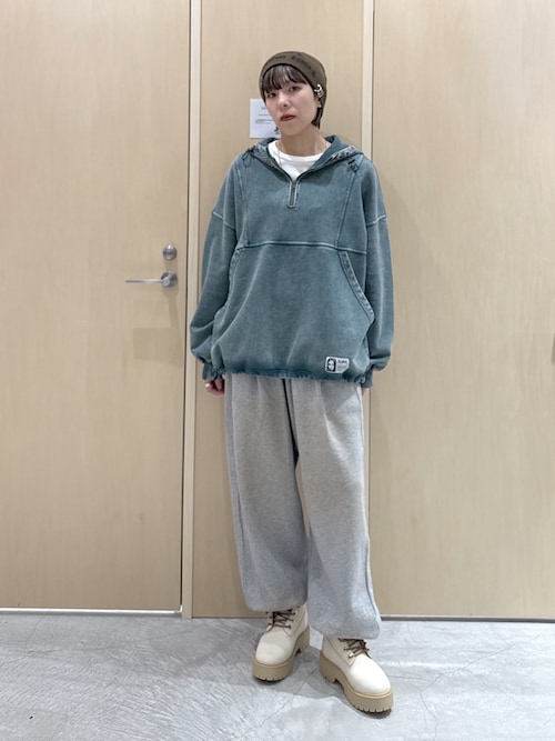 SPRAY PRINT BALLOON SWEAT PANTS（スウェットパンツ）｜X-girl