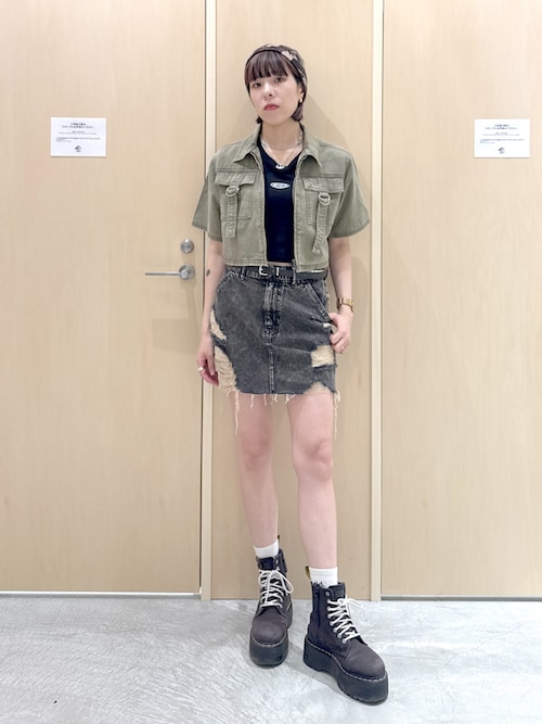 LOGO 2P MIDDLE SOCKS（ソックス/靴下）｜X-girl（エックス