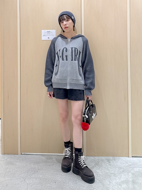 LOGO 2P MIDDLE SOCKS（ソックス/靴下）｜X-girl（エックス